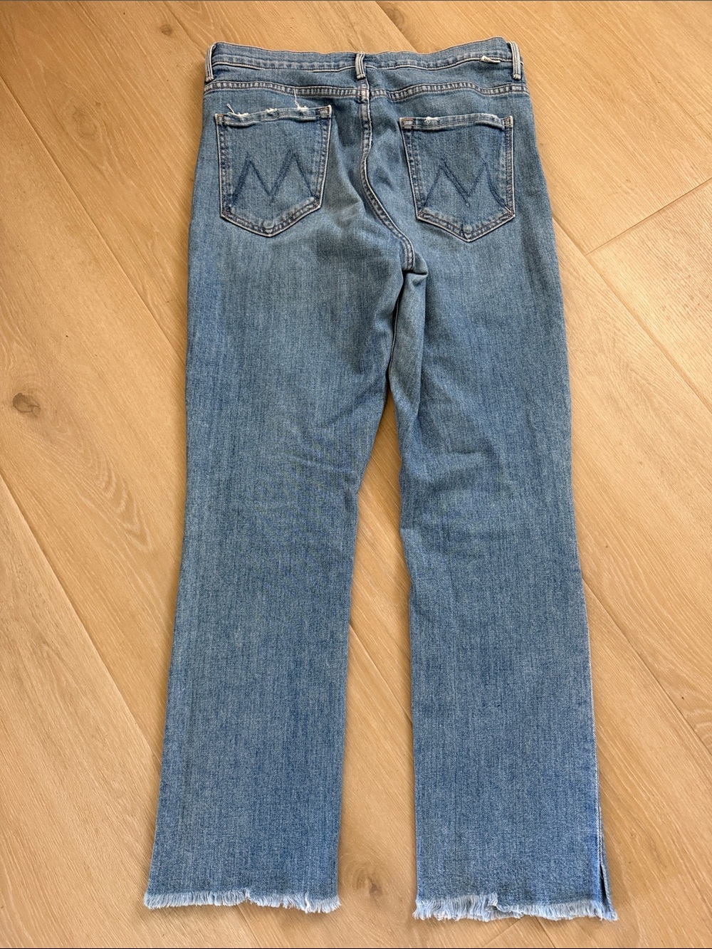 MOTHER High Waisted Rascal Ankle Snippet Jeans 31 - Picture 11 of 11